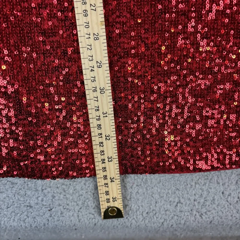 BB Dakota Steve Madden One-Shoulder Dress XL Cocktail Sequin Mini Stretchy Sexy - Picture 8 of 10